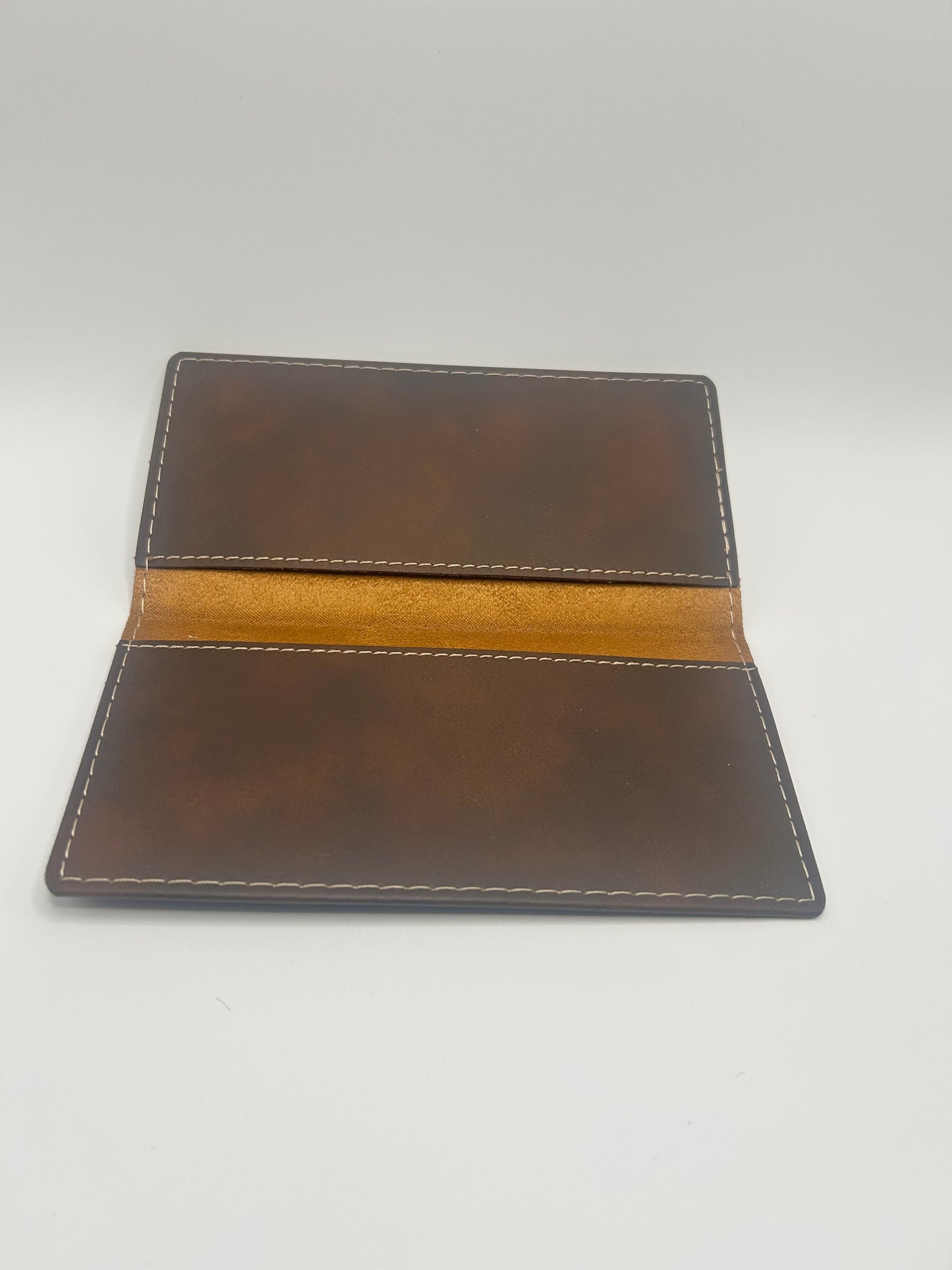 Leather Checkbook Holder